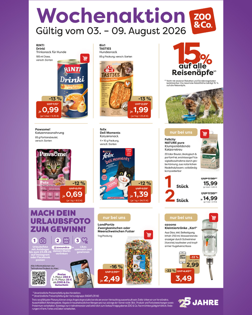 Zoo & Co. Wochenaktion Deals 