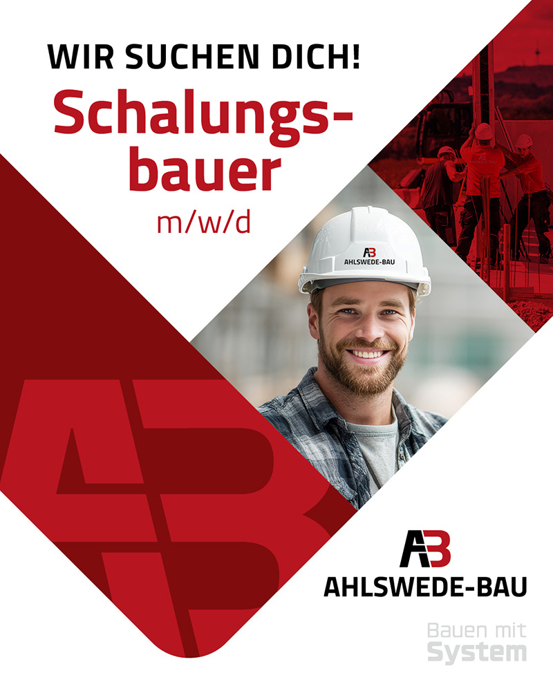 Schalungsbauer (m/w/d) - Ahlswede Bau