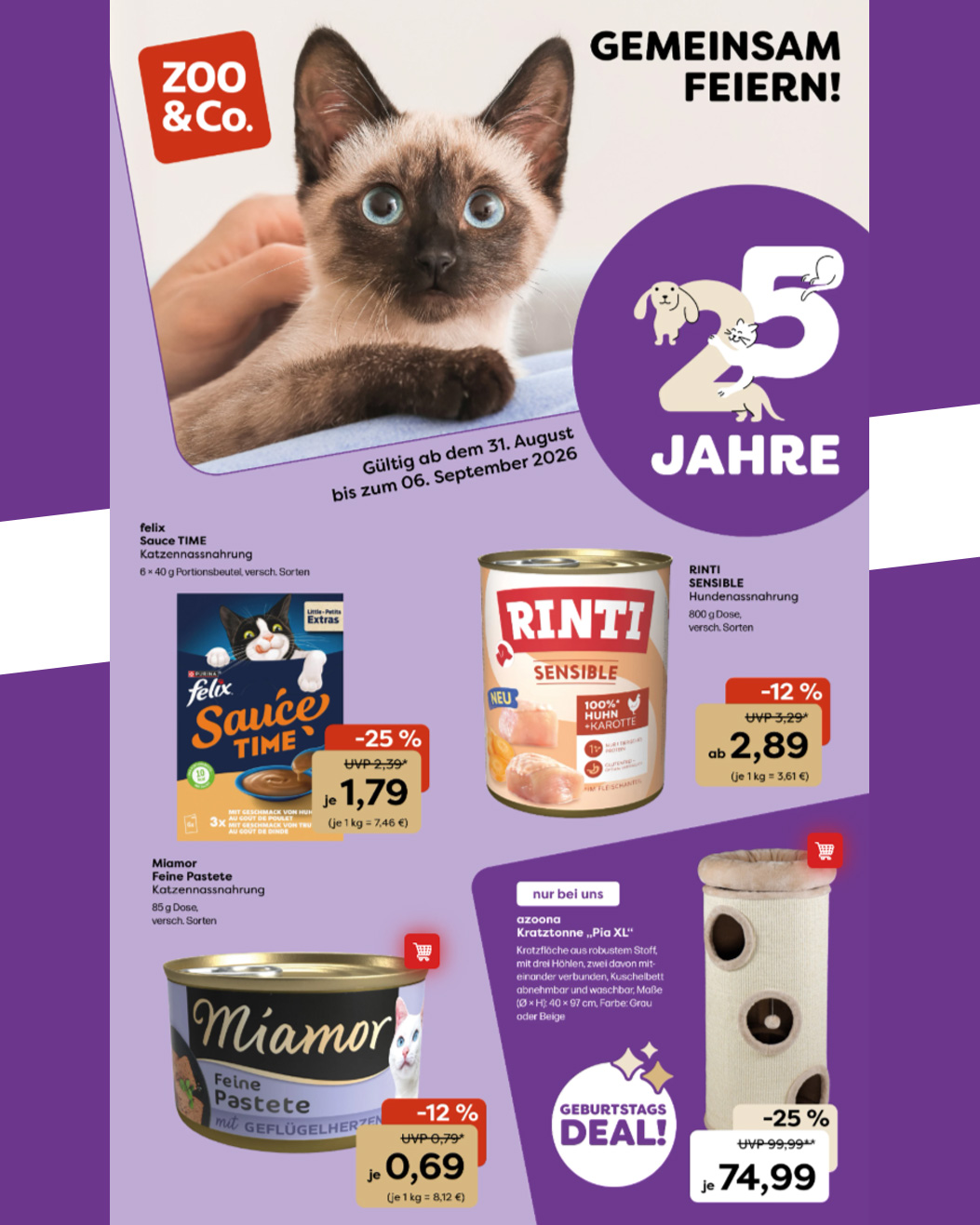 Zoo & Co. Wochenaktion Deals 