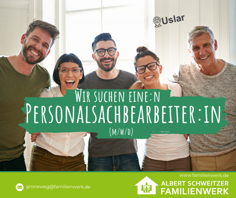 Personalsachbearbeiter/in (m/w/d) - Albert Schweitzer Familienwerk